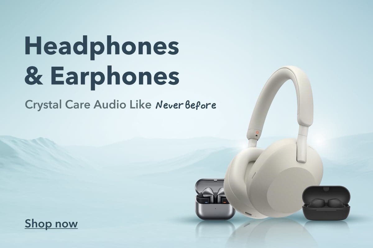 Headphones and earphones — crystal care audio